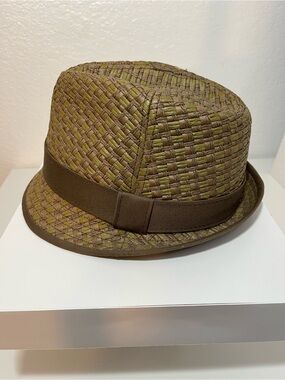 🌞Women’s Fedora with Brown Trim